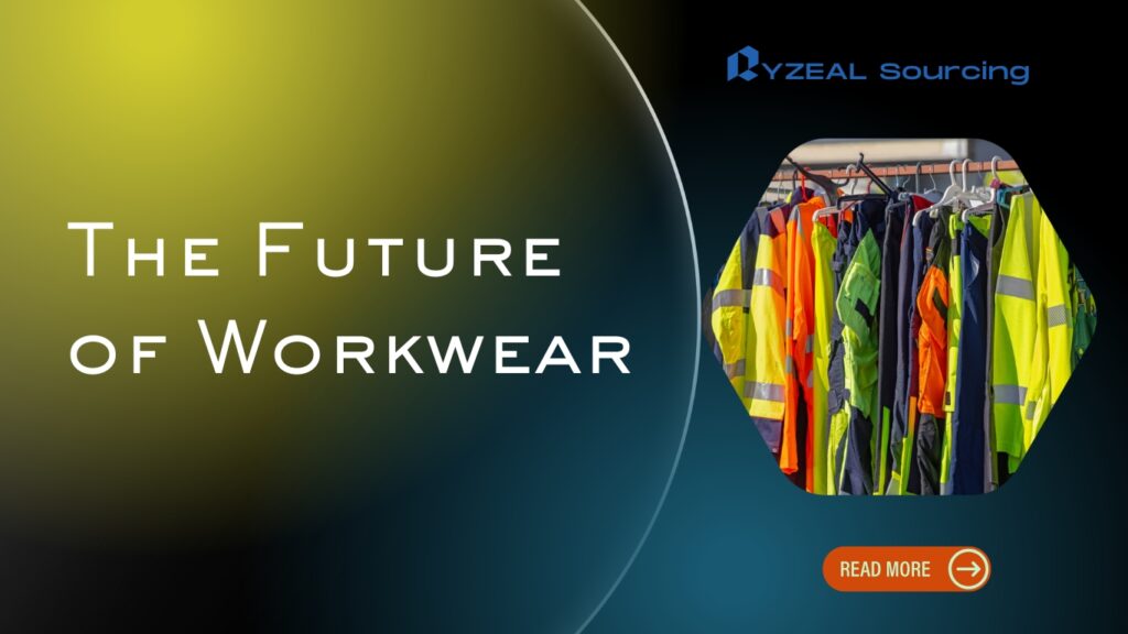 workwear trends 2025, functional fashion, smart textiles in workwear, durable workwear fabrics, professional attire trends, hybrid work fashion, ergonomic work clothing, industrial fashion trends, safety wear innovations, corporate fashion evolution