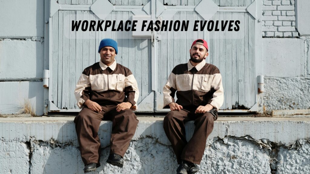 workwear trends 2025, functional fashion, smart textiles in workwear, durable workwear fabrics, professional attire trends, hybrid work fashion, ergonomic work clothing, industrial fashion trends, safety wear innovations, corporate fashion evolution