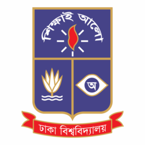 University of Dhaka logo representing the educational background of RYZEAL Sourcing founder in Bangladesh