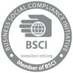 BSCI certification logo representing compliant manufacturing units of RYZEAL Sourcing, an apparel manufacturing and sourcing company in Bangladesh.